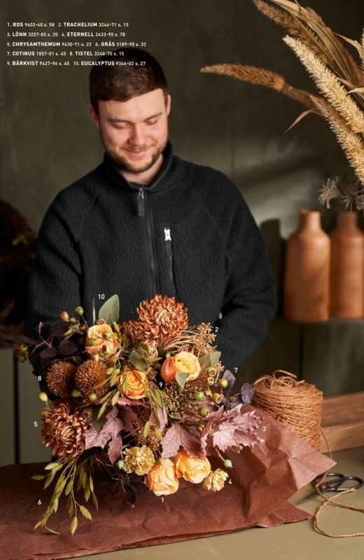 Chrysantemum oransje