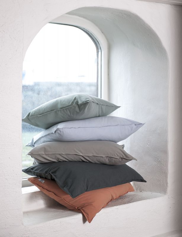 Borås Cotton Loft dobbelt sengesett dusty teal