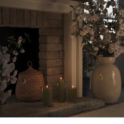 Hovedbilde Deluxe led kubbelys olivengr&oslash;nn 7,5 x 10 cm