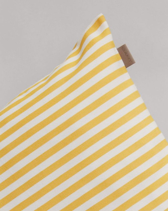 Gant stripe pynteputetrekk gul