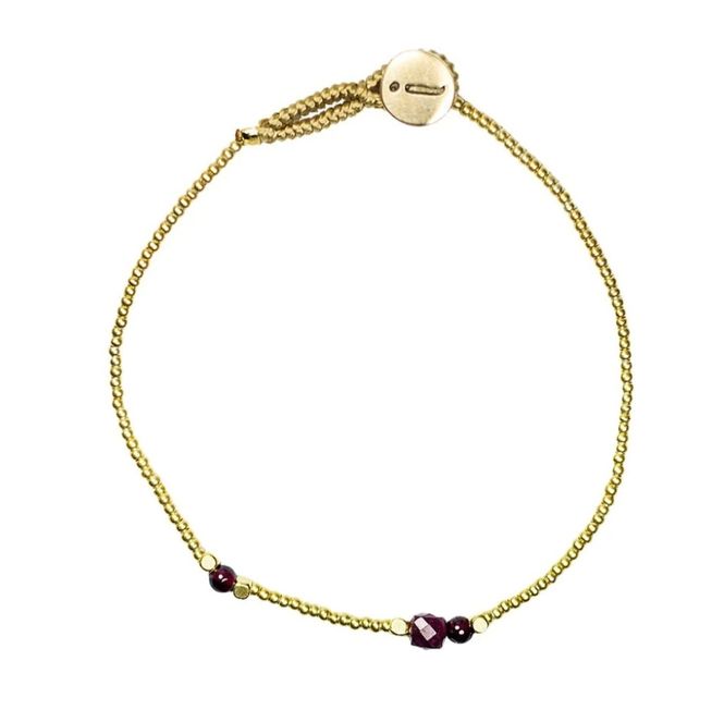 Hovedbilde Ibu Jewels Lulu Round Garnet